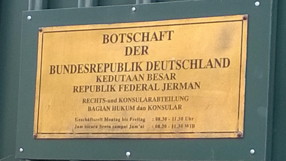 Membuat Visa di Kedutaan&nbsp;Jerman