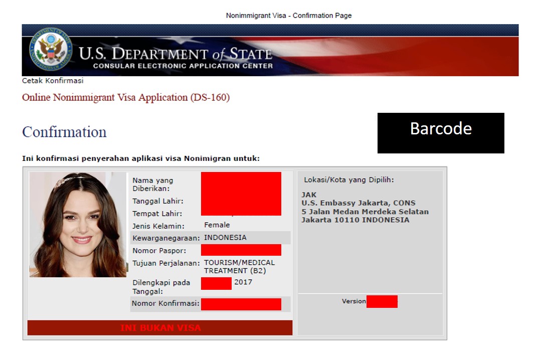 Mengurus Sendiri Visa&nbsp;USA/Amerika